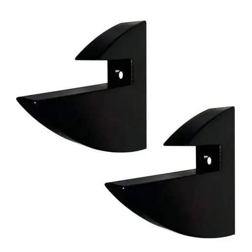 Kit Suportes Bico De Tucano Branco 10 Unidades Para Prateleira 15mm Atacado Promoção Mdf Madeira Nicho + PARAFUSOS + BUCHA