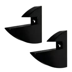 Kit Suportes Bico De Tucano Branco 10 Unidades Para Prateleira 15mm Atacado Promoção Mdf Madeira Nicho + PARAFUSOS + BUCHA