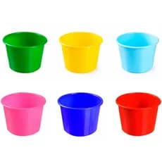 Kit Balde De Pipoca De 1,5L 5/10/20/30 - Lembrancinha Baldinho Barato