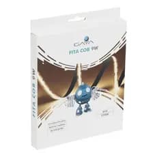 Fita Led Gaya Cob 9w 5m 12v Ip20 Irc80 2700k Led Continuo Sem Ponto Aparente