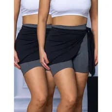 Kit com 2 Tapa Bumbum De Amarrar Feminino Academia Dia a Dia Cores