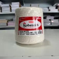 Barbante Cru Eco Brasil - 1 KG Fio Nº 4 - Soberano
