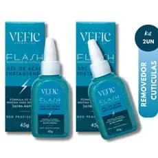 Kit 2 Remover de Cutículas Flash vefic Promocional
