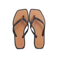 Chinelo Feminino Bico Quadrado Várias Cores Verão Dia a Dia