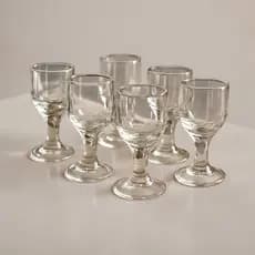 Mini Taça Vidro 10ml Licor Shot Degustação Kit 6 12 24 Unidades Lembrancinha Casamento Festa