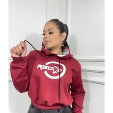 Cropped Moletom PA Feminino com Capuz RgoPlay – Roupa Estilosa para Dias Frios