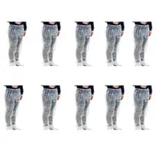 Kit 10Un Calça Plástica Chuva Com Elástico Gr12 CA 30011 Brasmo