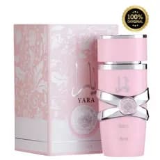 Perfume Árabe Feminino Yara Lattafa 100Ml Perfume Árabe Feminino Yara Lattafa Eau De Parfum Original