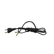Fio de Ferro HPE 2X0,75 mm2 Anti-Chama Preto Encaixe Cabo Cordão