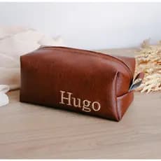 Necessaire Box G bordada Padrinhos Casamento Presente Especial
