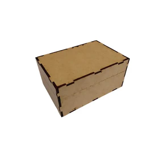 Caixa Caixinha MDF 11x7,5x5 Madeira