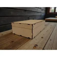 Kit 8 Caixa Caixinha MDF 20X12X5 Madeira