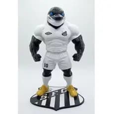 Boneco Mascote do Santos Futebol Clube 26CM Orca Torcedor Colecionador