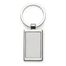 Kit 10 Chaveiro Metal Retangular