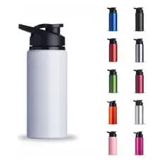 Kit 10 Squeeze 600ml Alumínio