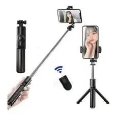 Bastão Pau De Selfie Controle Tripé Gopro Celular 70Cm Mesa