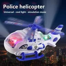 Brinquedo Bate Volta Helicóptero Musical Infantil Anda Mexe Movimento Emite Luzes Som Bate & Volta Criança Bebê