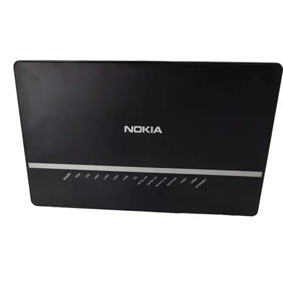 Roteador Nokia Onu Gpon Wi-Fi Dual Band 2.4G/5G 140W C Preto