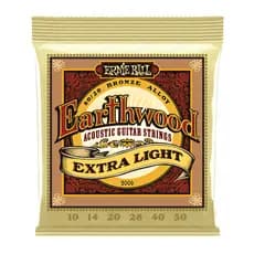 Encordoamento Earthwood 80/20 Violão 010 Ernie Ball P02006