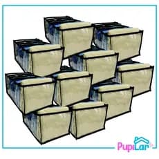 KIT 10 COLMEIAS JEANS/GG PRETA (20X25X40) P/ CALÇAS