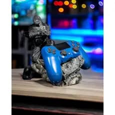 [Suporte Controle PS4 PS5 Xbox] Soldado com Barricada Gamer Decorativo - 1 Controle