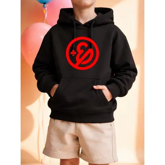 Moletom Infantil Blusa Enaldinho Moletom Canguru Youtuber Gamer Influencer Frio Inverno