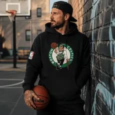 Moletom Canguru Boston Celtics Blusa Basquete Masculina Estampada Time 100% Algodão Premium