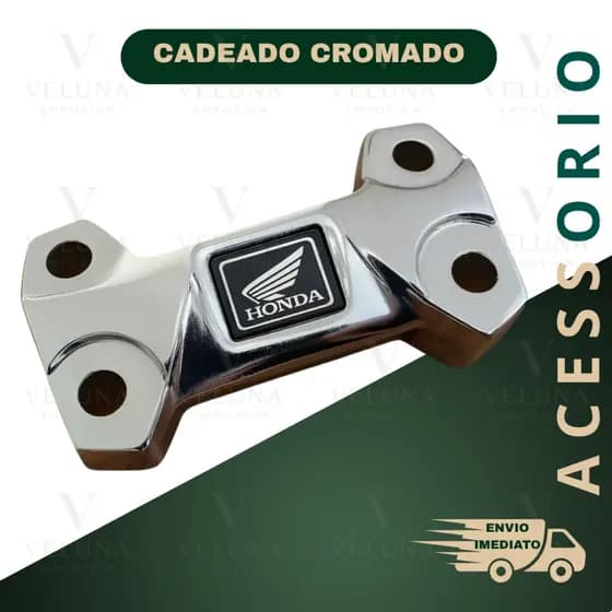 Cadeado Trava Mesa do Guidao Moto 150 160 Para Titan Fan Start Cg motocicleta não enferruja - Todas