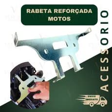 Suporte Rabeta Reforço Fixador Fan 160 Start 150 Resistente Titan 2014 A 2023 Peça de Alta Qualidade