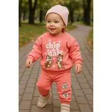 Conjunto moletom quentinho bebê menina Importado 12 meses