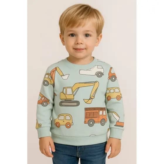 Blusa moletom bebê menino quentinha 9 meses