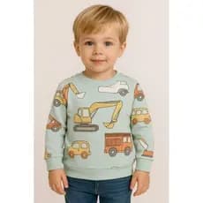 Blusa moletom bebê menino quentinha 9 meses