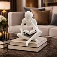 Pendente Escultura para sala Minimalista LUXUOSO Celestial Leitor Decoração Moderna para Casa e Escritório Presente