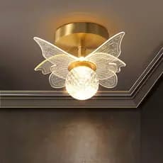 Luminaria De Teto Borboleta Lustre Para Varanda, Luminaria De Teto, lampu Gantung Ruang Tamu