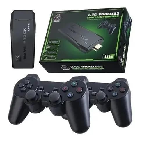 Video Game Stick 4k 10mil Jogos Retro 2 Controles Sem Fio com ENTREGA IMEDIATA