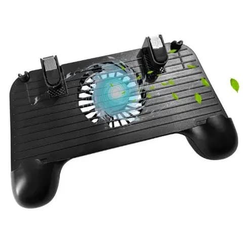 Controle Para Jogo Mobile Com Cooler Para Resfriamento UBS Carregamento do Celular