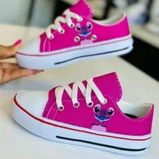 Tênis Botinha Infantil Masculina Feminina Casual Confortável Personagem Envio Imediato