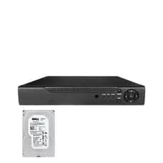 Dvr gravador 4 canais Full hd + hd 250GB