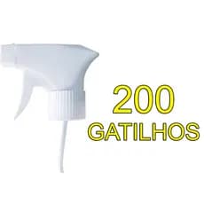 200 Gatilhos Borrifadores Spray 3 funções - pacote Fechado