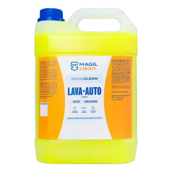Shampoo Automotivo Lava Auto Concentrado Cremoso 5 Litros