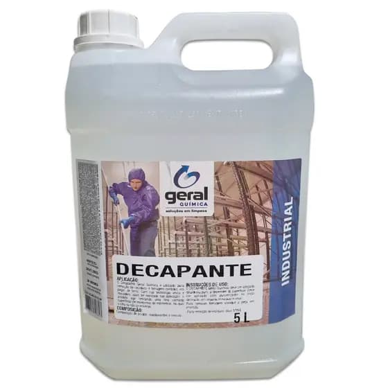Decapante Anti Ferrugem em Metais Industrial 5 L