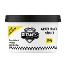 Graxa Branca Naútica para Lubrificação e Proteção de Metais Automotivos - 500g