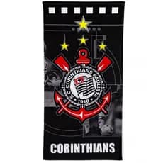 Toalha Corinthians Toalha Banho Praia Torcedor Corinthians Toalha Grande