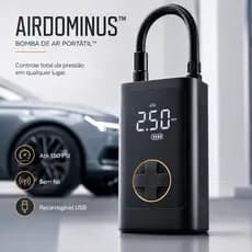 Mini Compressor Ar Digital Portátil Bomba Inflador Elétrico Sem fio Display LED USB Carro Moto Bike