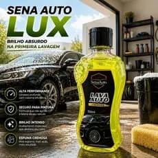 Lava Auto Cremoso 500ml Concentrado Espuma Intensa Limpeza Automotiva Brilho Intenso Alto Rendimento