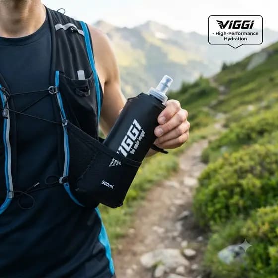 Garrafa Flexível Soft Flask 500ml Corrida Trail Running Hidratação