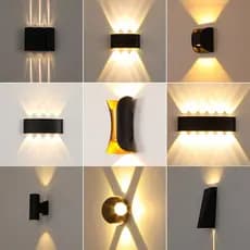 Lâmpada de parede interna Lâmpada de quarto Lâmpada de sala de estar Lâmpada de parede Led Lâmpada de parede decorativa