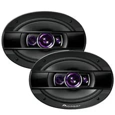 Par alto Falante Pioneer Quadriaxial 6x9 polegadas TS-6960BR Som Automotivo Falante Porta Tampao
