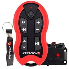 Controle Sx1 Stetsom Modo Aprender Universal Longa Distancia Sx1 8 Funções Alcance 500m Vermelho