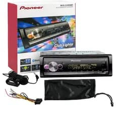 Som Automotivo Pioneer X3000BT Rádio MVH-X3000BR Bluetooth USB MP3 LED Multicores Compatível Android